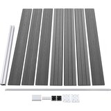  Set panela za ogradu WPC 353 x 146 cm sivi | Eponuda.ba