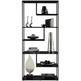 CARRYHOME regal 85/188/35 cm črna | Shoptok.si