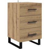  Noćni ormar Umjetnički hrast 40 x 40 x 66 cm Konstruirano drvo | shoptok.hr