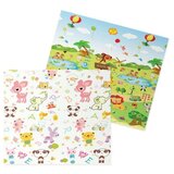 Duck&Bear Nesklopivi tepih od pene sa dva lica Zoo180x250x1 cm ( 13536 ) Cene