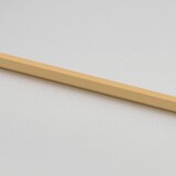 Sobna vrata tanka zlatna 76x201,5 cm kaljeno staklo i aluminij | shoptok.hr