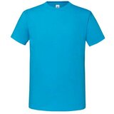 Fruit Of The Loom Blue Men's T-shirt Iconic 195 Ringspun Premium Cene