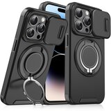  Torbica camshield ring stand za iphone 14 pro 6.1 crna Cene