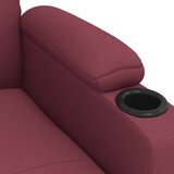  fotelja od tkanine crvena boja vina | shoptok.hr