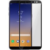 AVIZAR 9H film za ekran iz poševnega kaljenega stekla, popoln oprijem - prozoren s crnim okvirjem str. Samsung Galaxy J6, (20607215) Cene