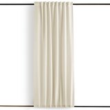 Restilo MOLTE curtain, cream‑coloured, plain, classic style, multifunctional tape, Oxford fabric, 155 x 200 cm | shoptok.hr