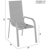 Modern Living Vrtni Stol Hermann, Antracit | Shoptok.si