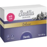 Smilla Deluxe zalogajčići 12 x 85 g - Teletina i mrkva | shoptok.hr