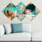 Wallity slika 4MDF3474212, 60x115 cm, 4 dela | ePonuda.com