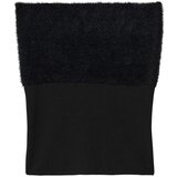 Mango Top z naramnicami 'PEGGY' črna | Shoptok.si