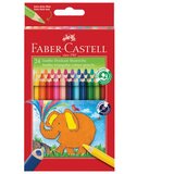  BOJE DRVENE 24BOJE JUMBO TROKUTASTE FABER-CASTELL 116524 BLISTER | shoptok.hr