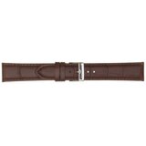 Poletto matt guinea calf kožni kaiš za sat braon ( 469/04.20 ) | ePonuda.com