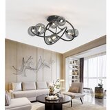 Wofi 9014-805 - led plafonski luster nancy 8xG9/3,5W/230V crna/hrom | Eponuda.com