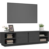 TV ormarić sivi 156 x 40 x 40 cm od masivne borovine | Eponuda.com