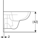Geberit WC ŠOLJA SELNOVA KONZOLNA RIMLESS 501.045.00.7 GEBERIT | ePonuda.com