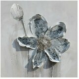 Bubola & Naibo Ručno oslikana slika (Materijal: Drvo, Š x V: 30 x 30 cm, Dva cvijeta) | shoptok.hr