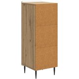  Kreveta Hrast artisan 34,5 x 33 x 92 cm Konstruirano drvo | shoptok.hr