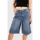 Carpenter Denim Jort Kratke hlace rinsed blue w / fade
