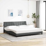  Okvir za krevet bez madraca Hanko tamnosivi 200x200 cm od tkanine | shoptok.hr