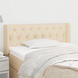  Uzglavlje s ušima krem 93x16x78/88 cm od tkanine | shoptok.hr