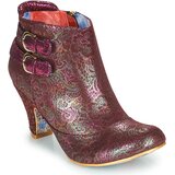 Irregular Choice Gležnjarji THINK ABOUT IT Bordo Cene