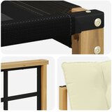  Set vanjskih sofa 6 kom. Bijela i krem | shoptok.hr