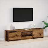 vidaXL TV Kabinet s LED Starim Drvom 162.5x34x40 cm inženjersko drvo | shoptok.hr