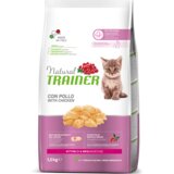 Trainer suva hrana za mačke sa ukusom piletine natural cat kitten 1.5kg Cene