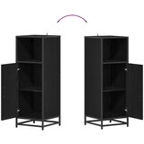 vidaXL Komplet pohištva za kopalnico 3 pcs Črni hrast 65 x 33 x 60 cm | Shoptok.si