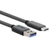 E-green Kabl USB 3.0 Tip A - Tip C 3.1 2m crni | Eponuda.com