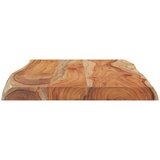 Stolna ploča 70x40x2,5 cm pravokutna bagremovo drvo živi rub | shoptok.hr
