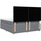  Krevet s oprugama i madracem svjetlosivi 180x200 cm od tkanine | shoptok.hr