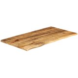 Stolna ploča 110x60x2,5 cm masivno drvo manga sa živim rubom | shoptok.hr