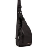 WINGS Vireo OSP004 crossbody ruksak 32x16x9 cm s USB priključkom, crni | shoptok.hr