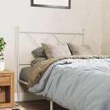  Kovinsko vzglavje belo 90 cm | Shoptok.si