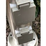  Spoljni stub SYDNEY sa 4 SCHUKO utičnice, 230V, IP44 | Eponuda.com