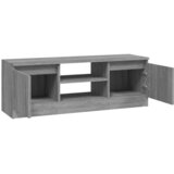 TV ormarić s vratima boja sivog hrasta sonome 102x30x36 cm | shoptok.hr
