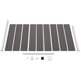 PANEL za ogradu WPC 95 x 186 cm sivi | shoptok.hr