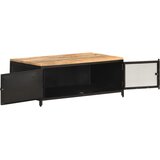  Stolić za kavu 90 x 50 x 37 cm od masivnog grubog drva manga | shoptok.hr