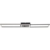 PAUL NEUHAUS Stropna svetilka črna 101 cm z LED 3-stopenjsko zatemnitvijo - Georgi Cene
