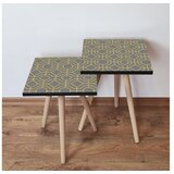 Hanah home sklapajući Stočić 2 Komada 2SHP238 - Žuto | ePonuda.com