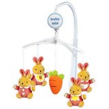 Baby Mix plišani glazbeni vrtuljak - Pink Rabbits Cijene