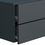 MID.YOU NOČNA OMARICA, antracit | Shoptok.si