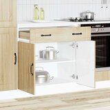 vidaXL Donji kuhinjski ormarić Lucca boja hrasta konstruirano drvo | shoptok.hr