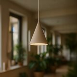  Visilica na sajli CAPITAL 1xGX53/15W/230V, prečnik 17 cm, bež | Eponuda.com