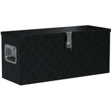 Aluminijska kutija 80 x 30 x 35 cm crna | shoptok.hr