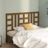  Posteljno vzglavje medeno rjavo 166x4x100 cm trdna borovina, (20684434) | Shoptok.si