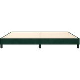  Okvir za krevet s oprugom tamnozeleni 200x200 cm baršunasti | Eponuda.com