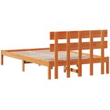  Krevetna konstrukcija Smeđa 120 x 200 cm Čvrsto borovo drvo | shoptok.hr