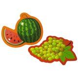  Educational Puzzle For Babies Fruits 5 Parts 40 Pieces | shoptok.hr